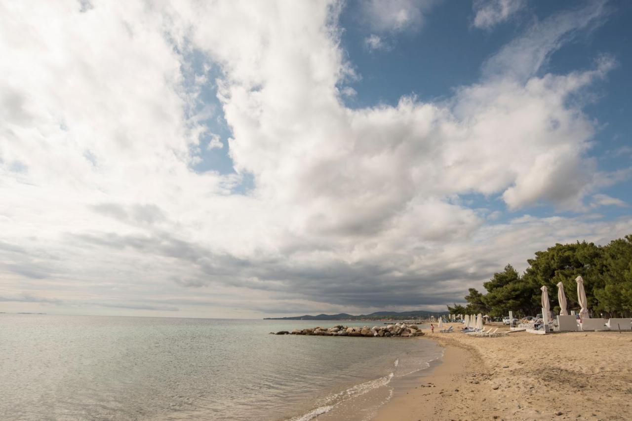 Seasidelongo Houses 1 Min From The Beach Of Nikiti מראה חיצוני תמונה