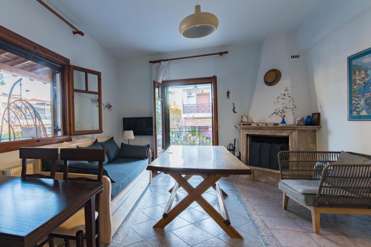 Seasidelongo Houses 1 Min From The Beach Of Nikiti מראה חיצוני תמונה